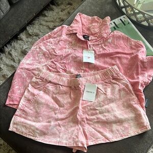 Forever 21 Pink Shorts set.